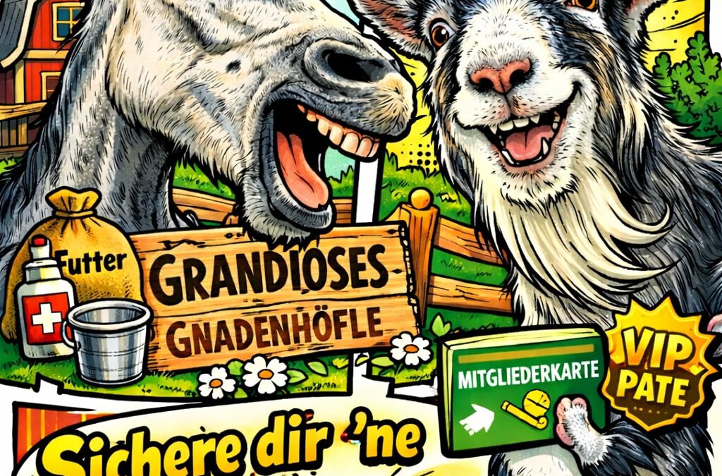 Werde Patentante oder Patenonkel von einem Tier unserer verkuschelten Gnadenhöfle Bande